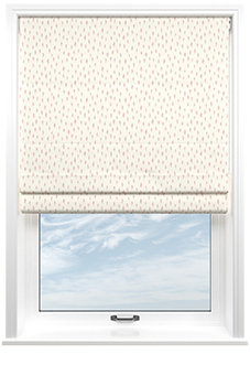 Rebecca, Rosies Pink - Twist&Fit Roman Blind